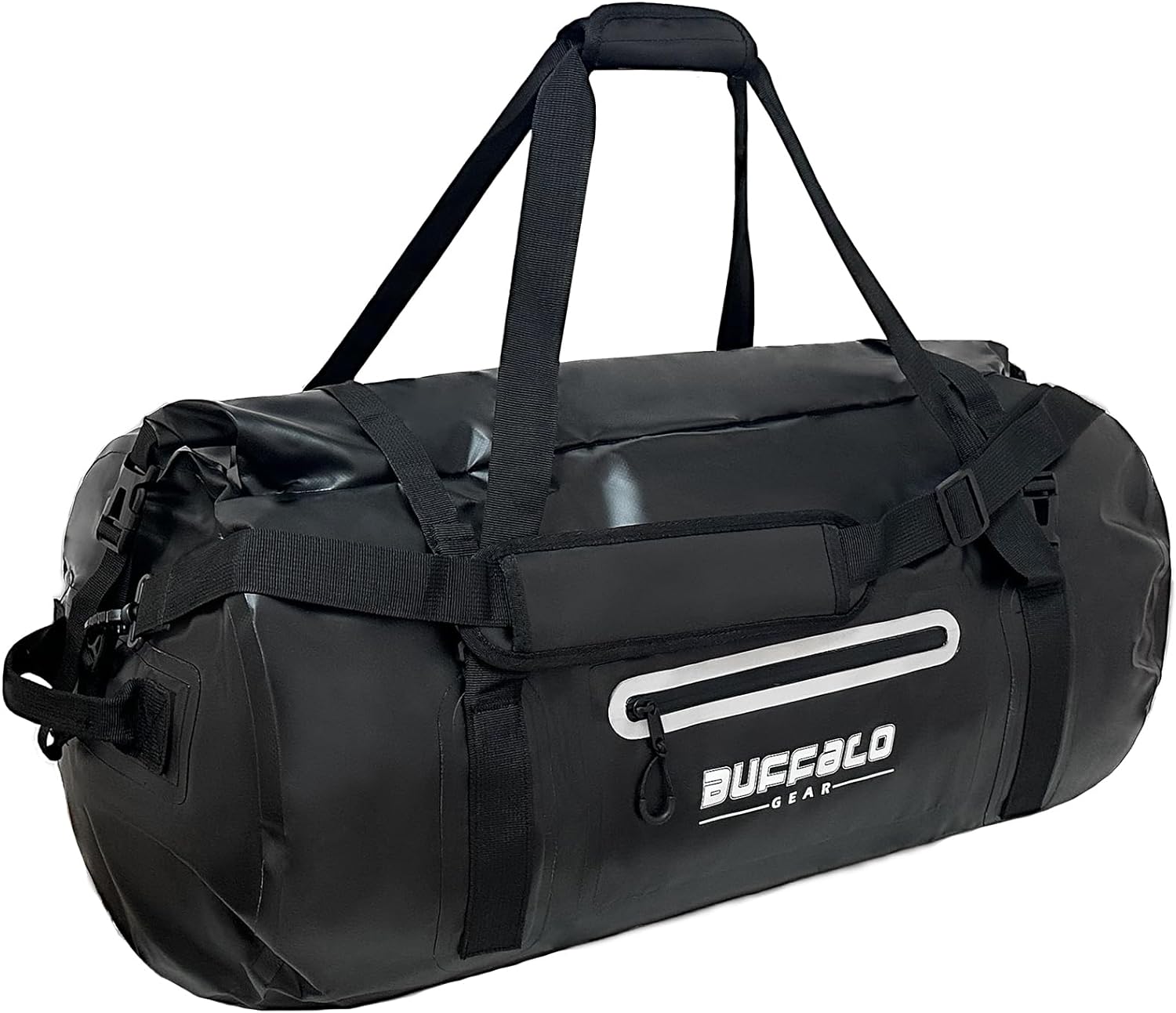 80L Roll Top Waterproof Duffel Dry Bag,Travel Duffel Bag For Outdoor - Buffalo Gear  