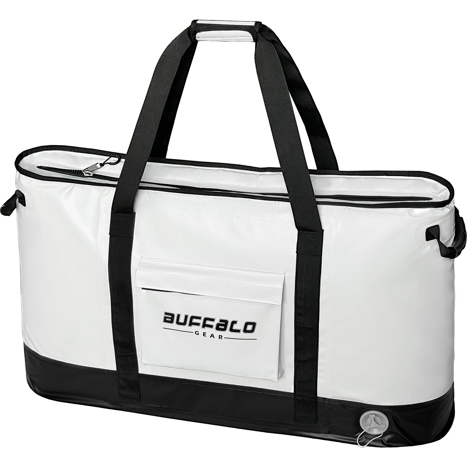 105qt Fish Cooler Bag with YKK Zipper, Flat Bottom - Buffalo Gear  