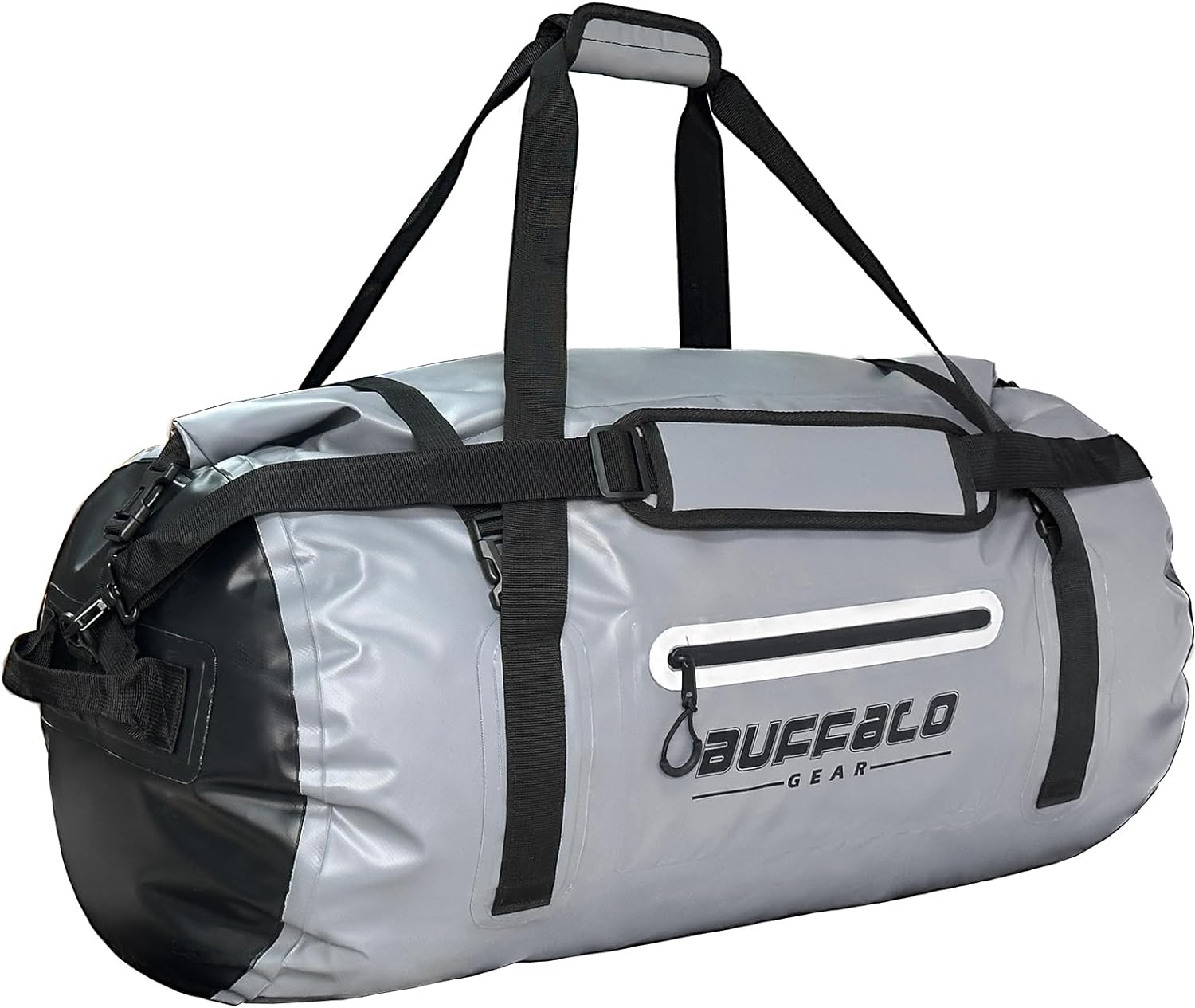 80L Roll Top Waterproof Duffel Dry Bag,Travel Duffel Bag For Outdoor - Buffalo Gear  