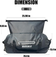80L  Roll Top Waterproof Duffel Dry Bag