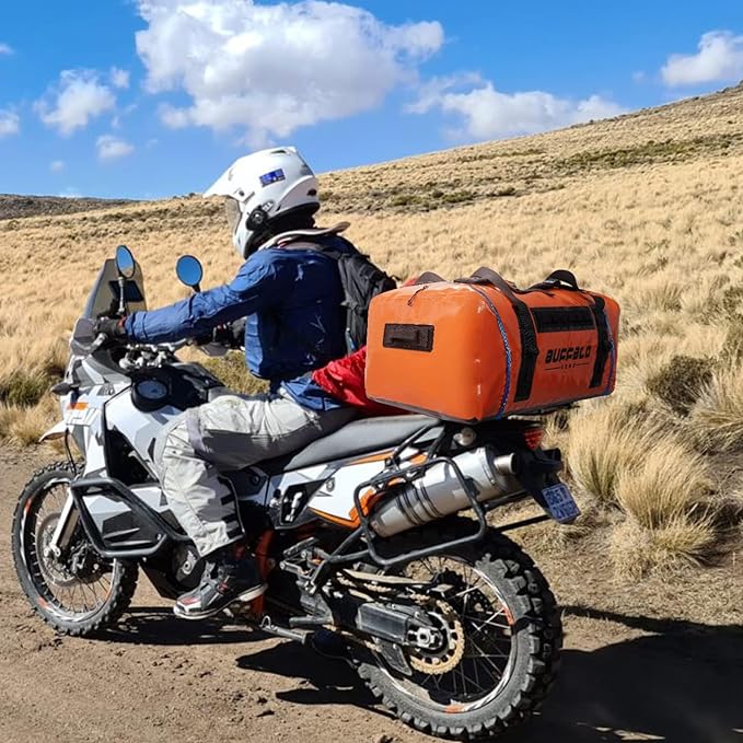 120L Waterproof Duffel Dry Bag With Waterproof Zipper - Buffalo Gear  