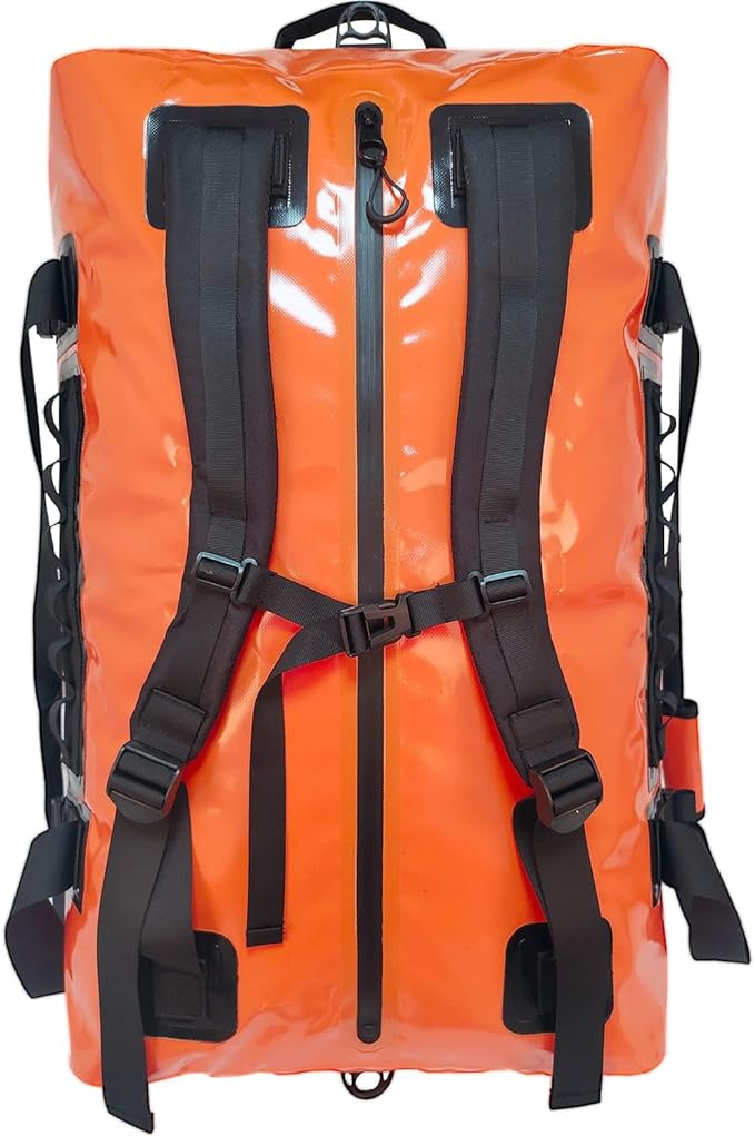 120L Waterproof Duffel Dry Bag With Waterproof Zipper - Buffalo Gear  