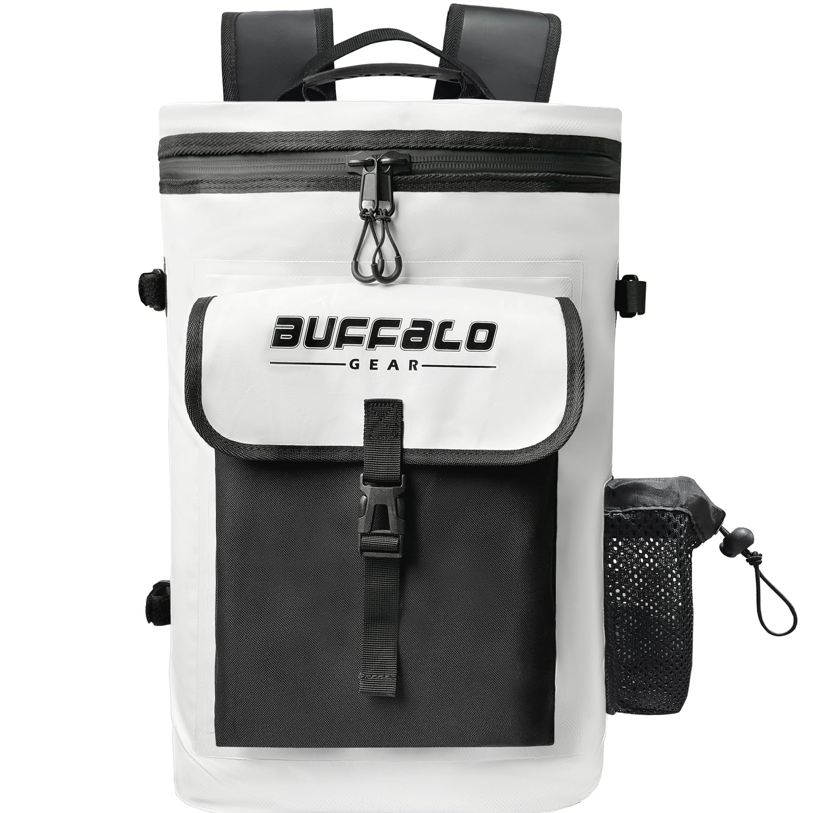 buffalo-gear-insulated-fish-cooler-backpack-30l-front-white