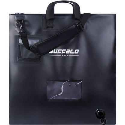 25'' Waterproof Fish Bag With Aerator Pocket for Live Bait