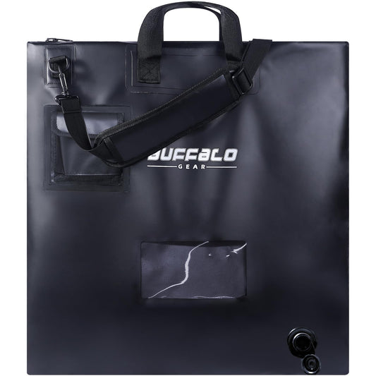 25'' Waterproof Fish Bag With Aerator Pocket for Live Bait