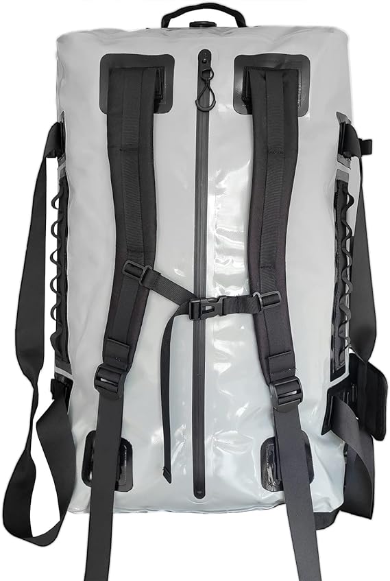 120L Waterproof Duffel Dry Bag With Waterproof Zipper - Buffalo Gear  