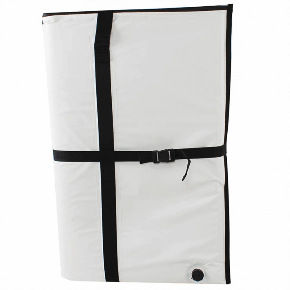 Buffalo Gear Fish Cooler Bag with black straps on a white background