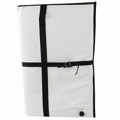 Buffalo Gear Fish Cooler Bag with black straps on a white background