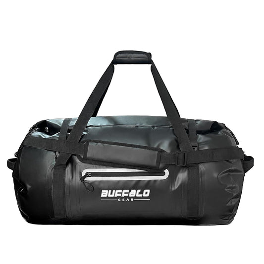 80L Roll Top Waterproof Duffel Dry Bag,Travel Duffel Bag For Outdoor - Buffalo Gear  