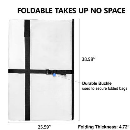 80x40'' Collapsible Insulated Fish Cooler Bag, Foldable and Compact for Easy Storage and Transport - Buffalo Gear