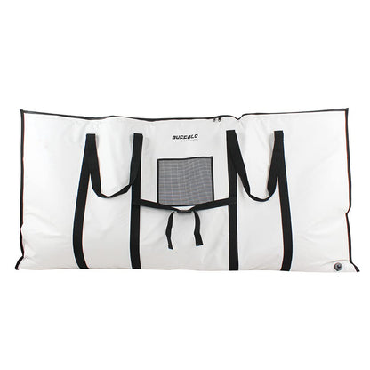 80x40'' Collapsible Insulated Fish Cooler Bag Front View with YKK Zipper, Perfect for Outdoor Use - Buffalo Gear