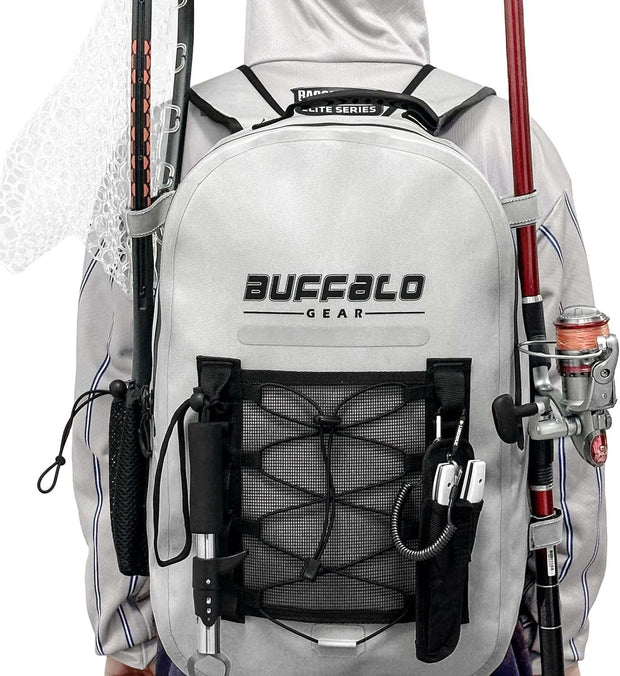 26L Waterproof Fishing Backpack with Rod Holder