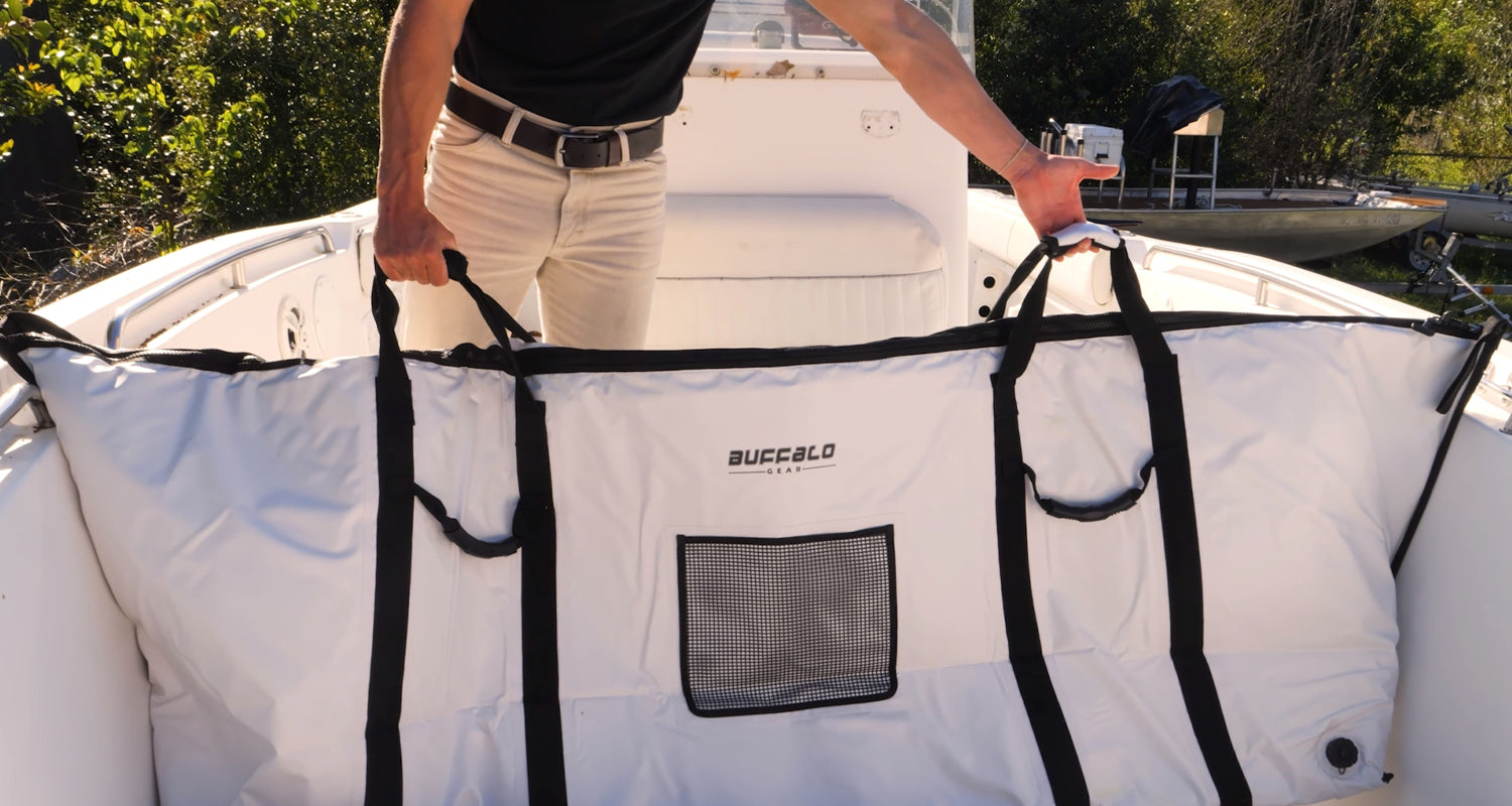90'' Fish Cooler Bag With YKK Zipper - Buffalo Gear  