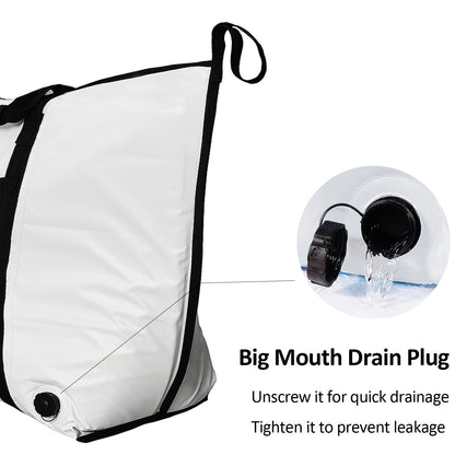 90インチ 折りたたみ式大型魚用クーラーバッグ YKKジッパー付き