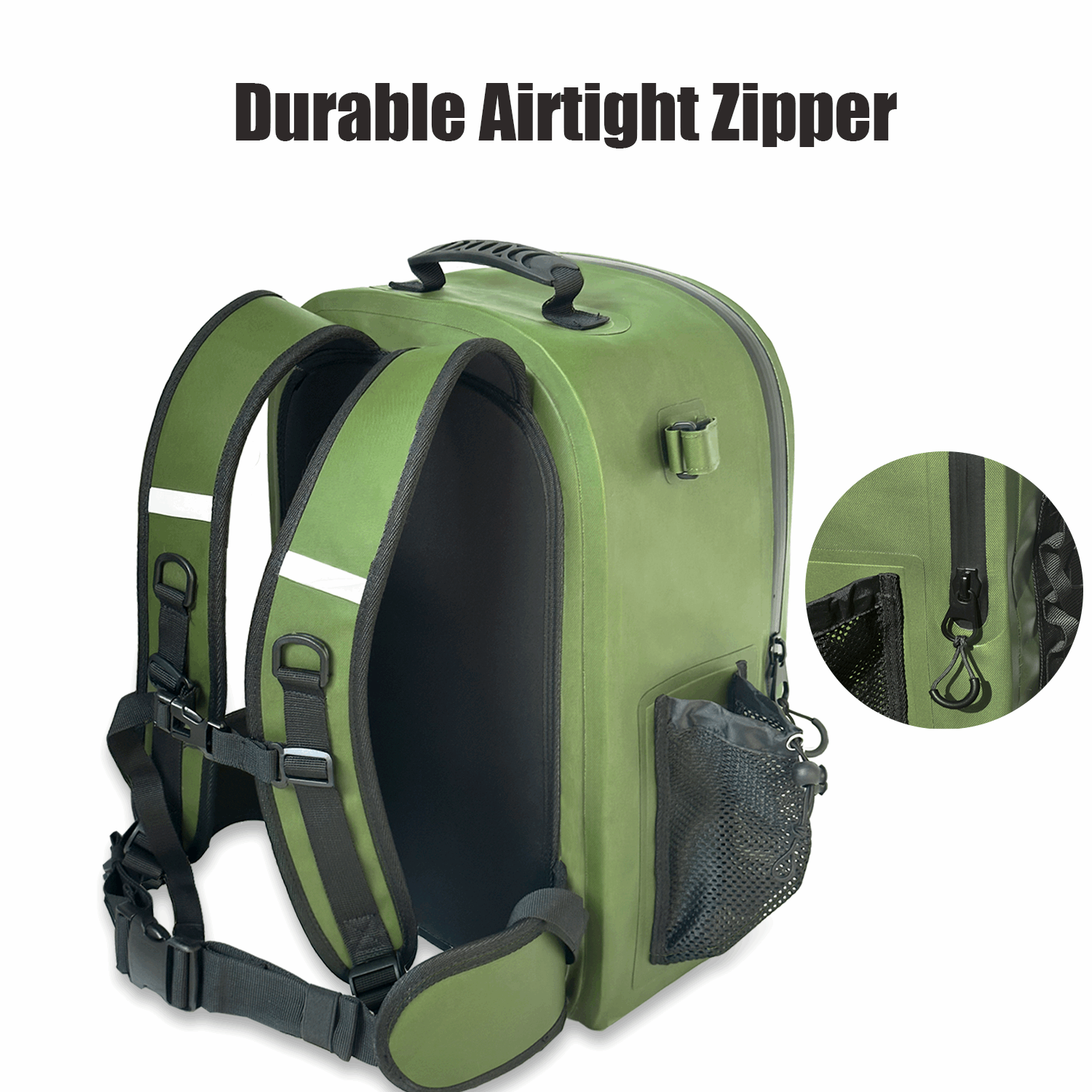 26L Waterproof Fishing Backpack with Rod Holder - Buffalo Gear  