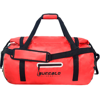 60L Roll Top Waterproof Duffel Dry Bag, Travel Duffel Bag For Outdoor - Buffalo Gear  