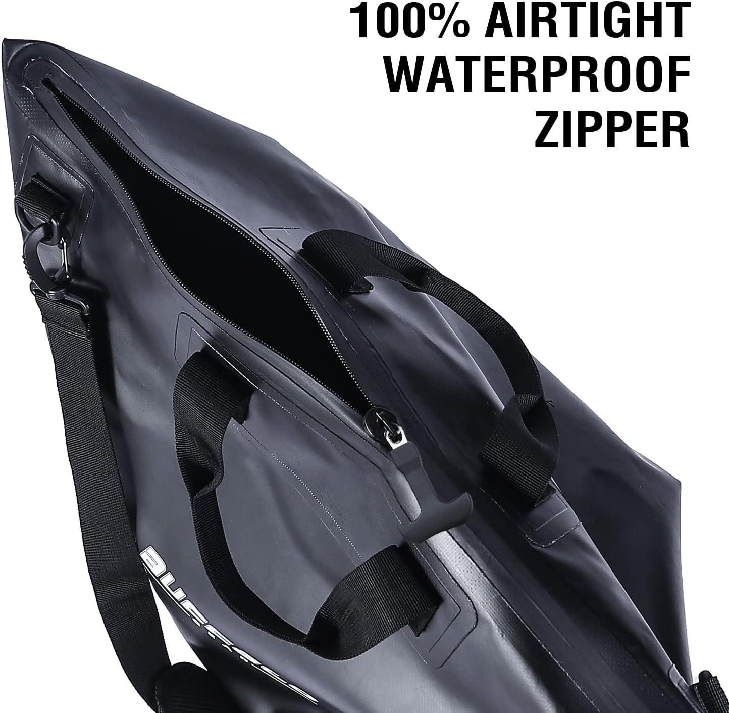 25'' Tournament Weigh In Black Fishing Bag With Waterproof Zipper - Buffalo Gear  