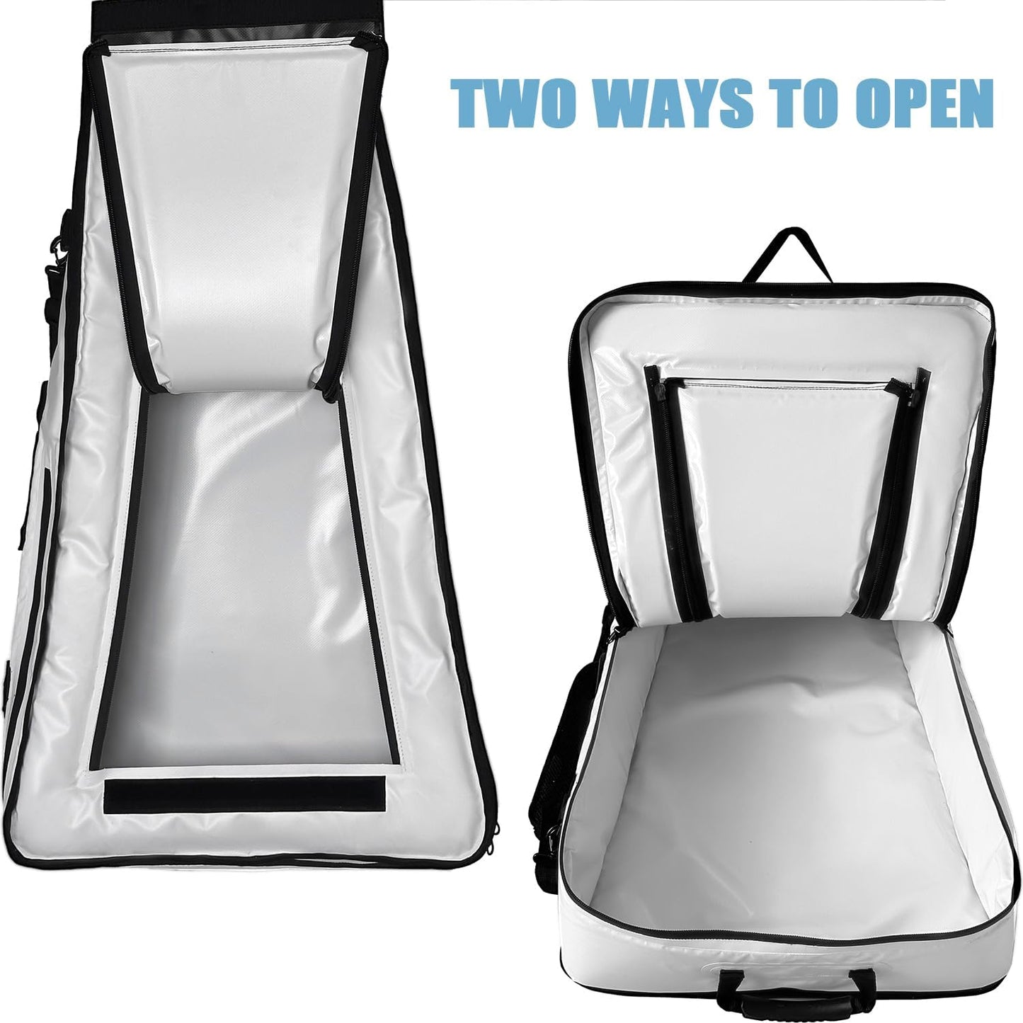 25'' Portable Kayak Fish Cooler Bag with Shoulder Strap - Buffalo Gear  