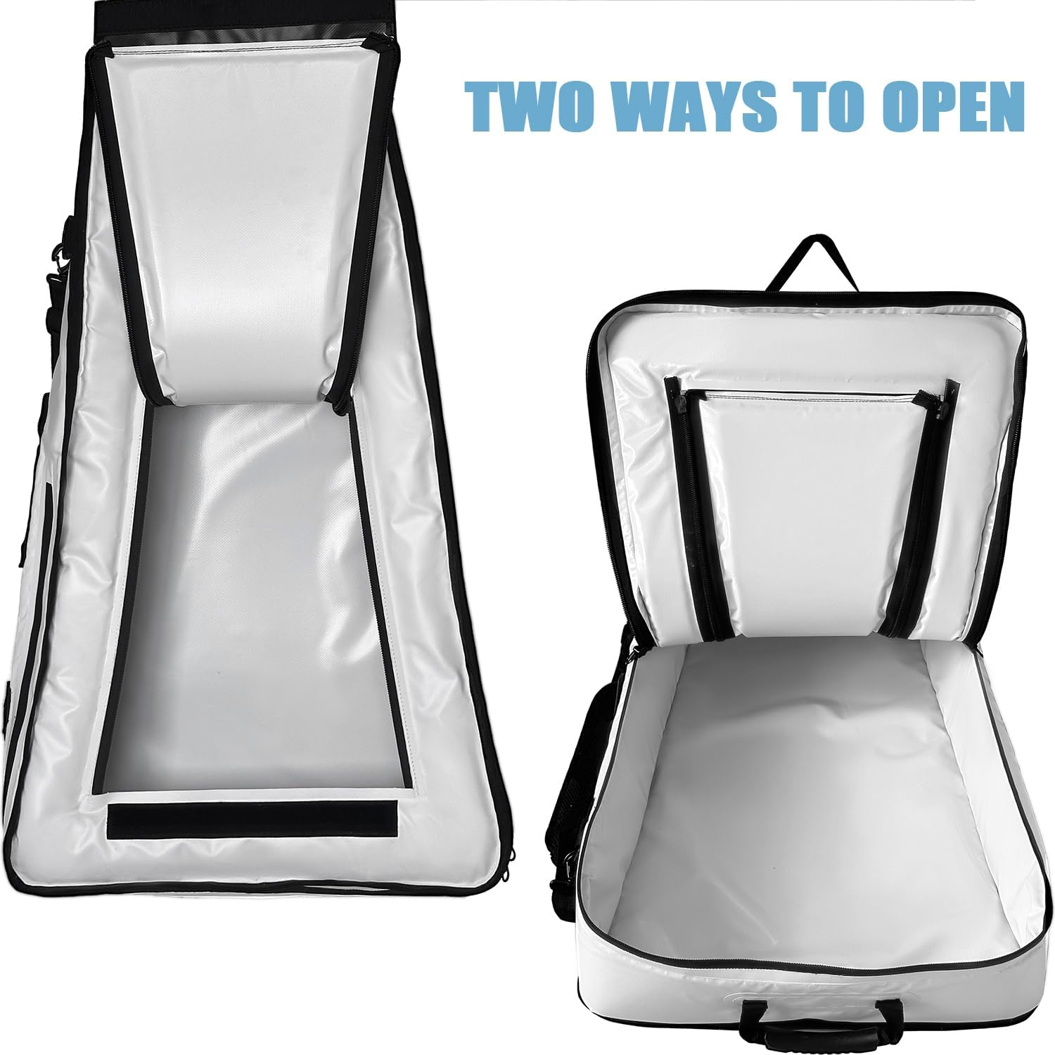 25'' Portable Kayak Fish Cooler Bag with Shoulder Strap - Buffalo Gear  