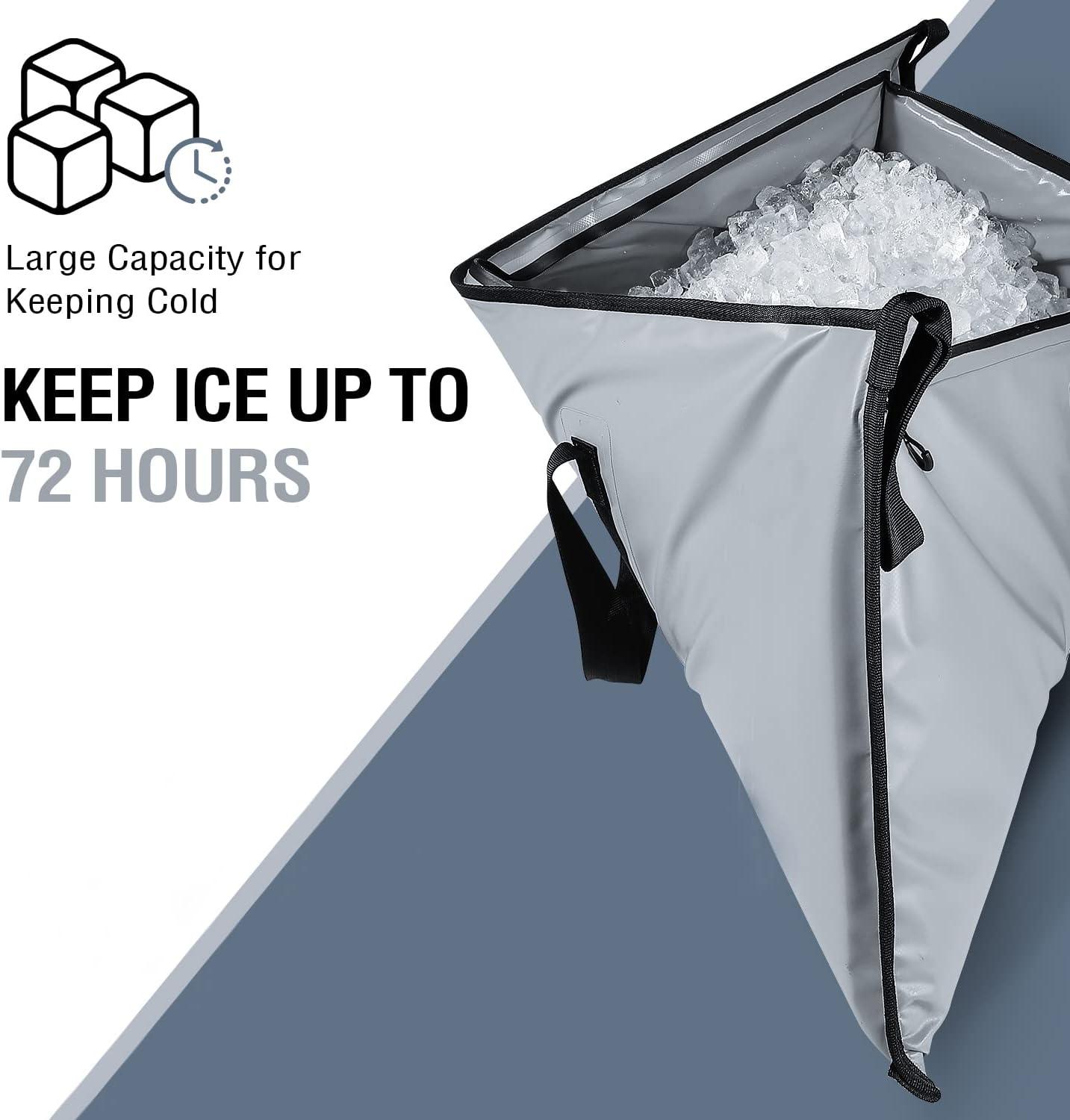 40x18in Leakproof Insulated Fish Kill Bag Buffalo gears.100