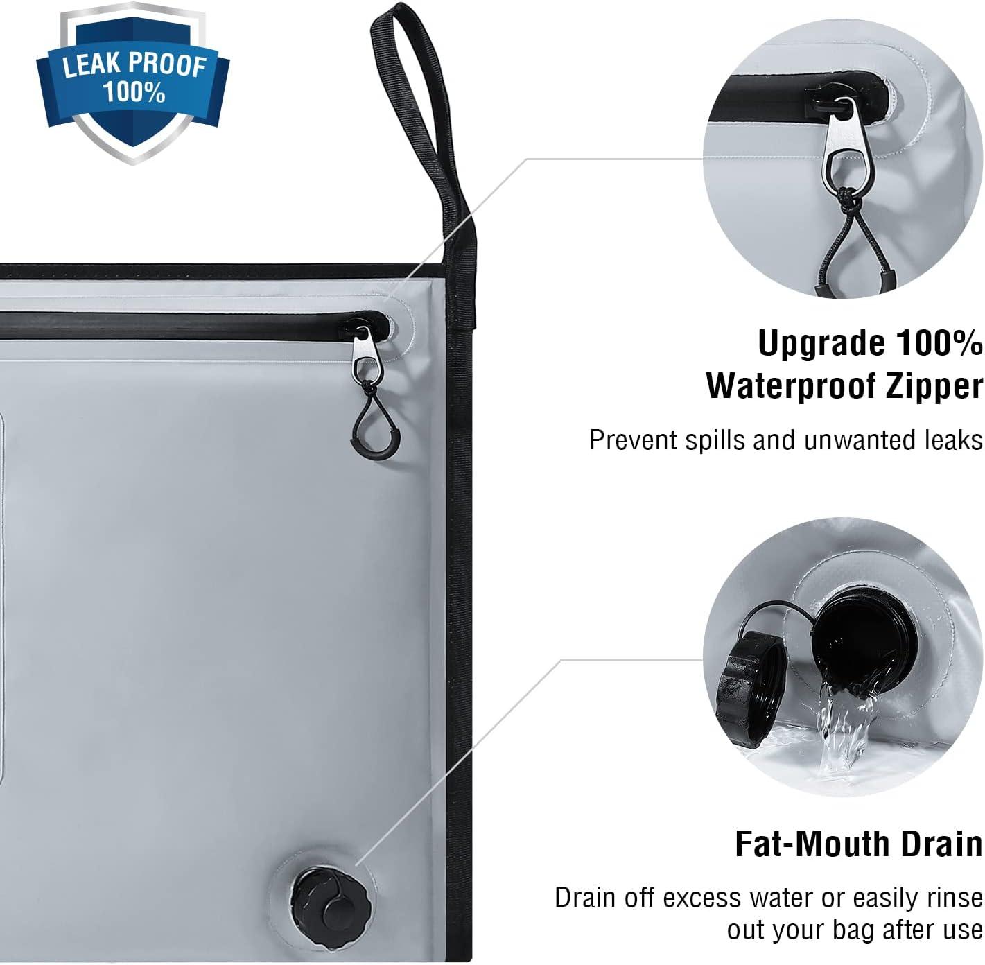 40x18in Leakproof Insulated Fish Kill Bag Buffalo gears.100