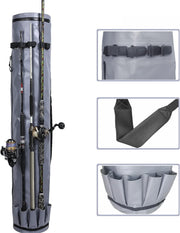 Waterproof Fishing Pole Bag Holds 5 Poles - Buffalo Gear